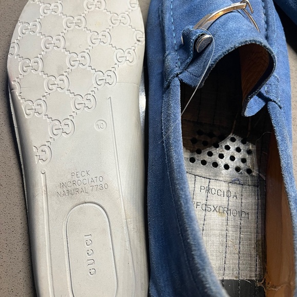 Gucci suede drivers 9.5 (10.5 Canada) - Picture 2 of 6